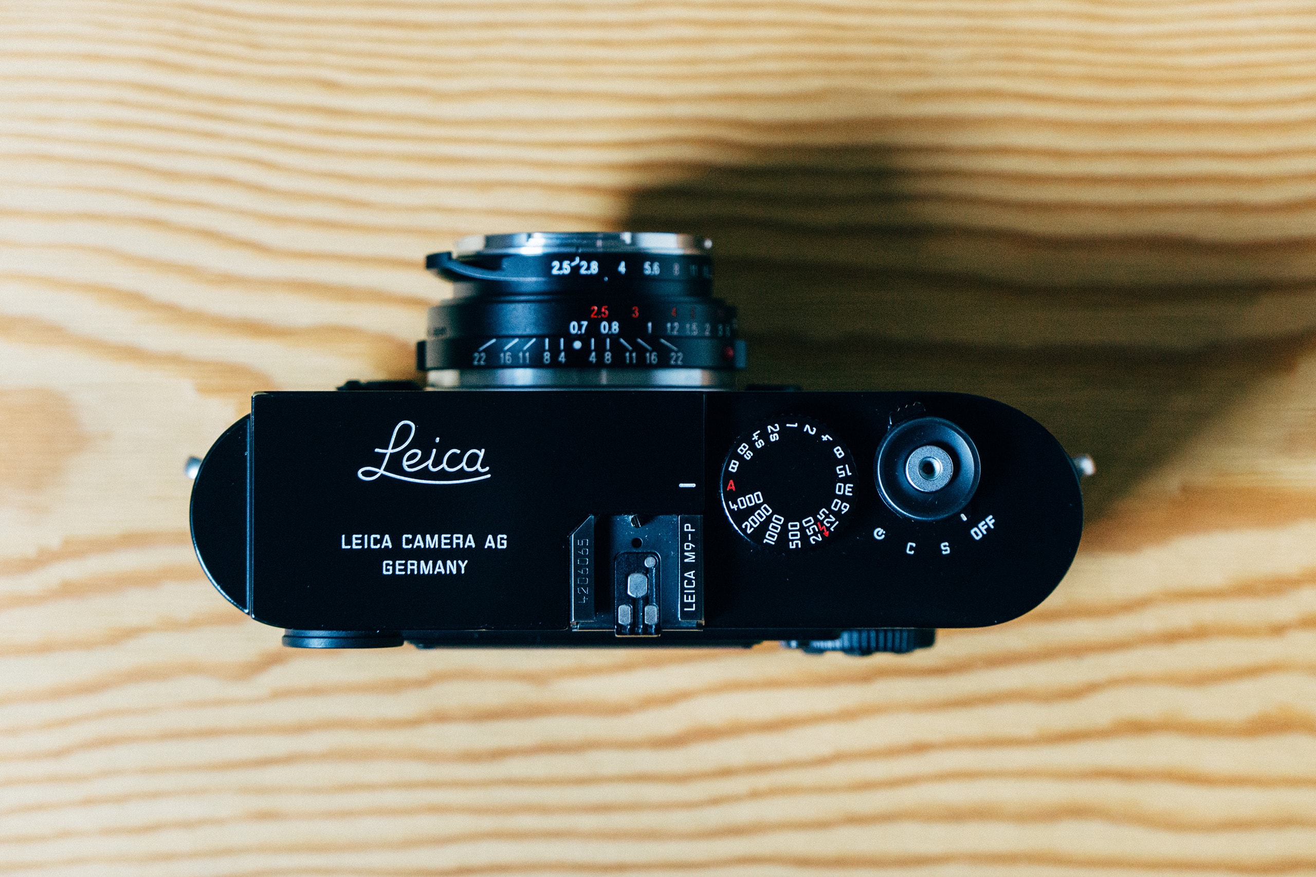 Leica M9-P Black Paint / LOG
